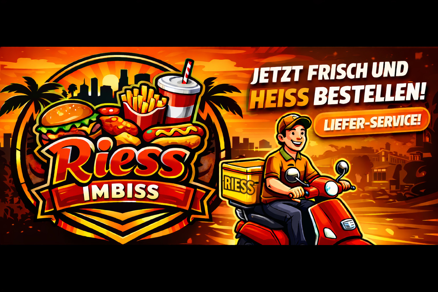 Riess Imbiss Banner